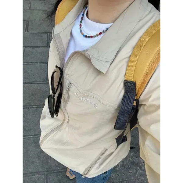 IH NOM UH NIT Windbreaker Jacket Olive Green Outerwear - 9