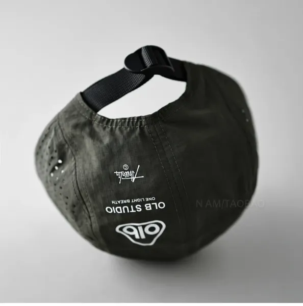 A Bathing Ape Stüssy x Bape Perforated Camp Cap Beige Hat Hats - 12