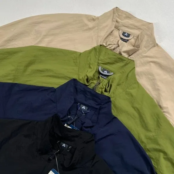 IH NOM UH NIT Windbreaker Jacket Olive Green Outerwear - 32