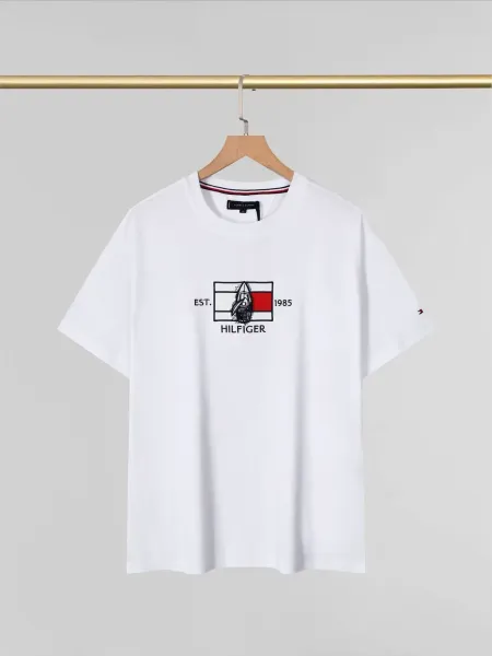 Tommy Hilfiger Established 1985 Graphic T-Shirt White - 1