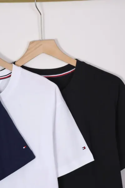 Tommy Hilfiger Established 1985 Graphic T-Shirt Navy - 4