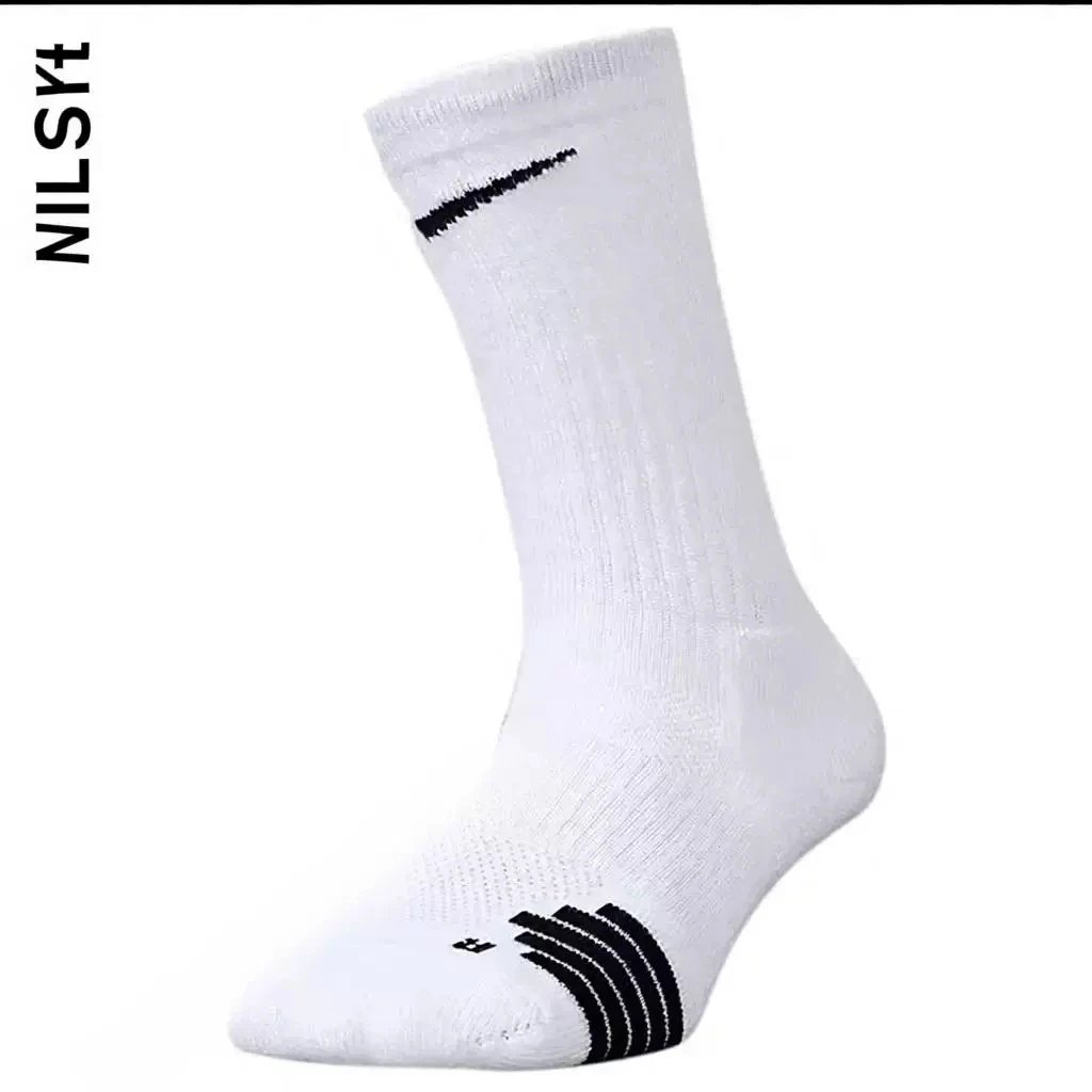 Nike Elite Crew Socks Black / White - 4
