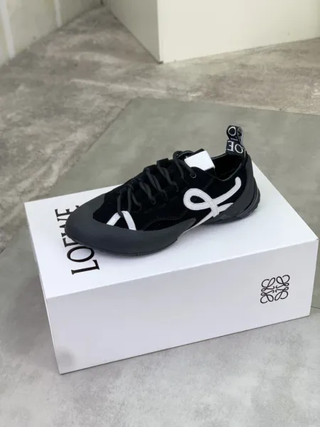 Loewe Puzzle Sneaker Black and White Sneakers - 1