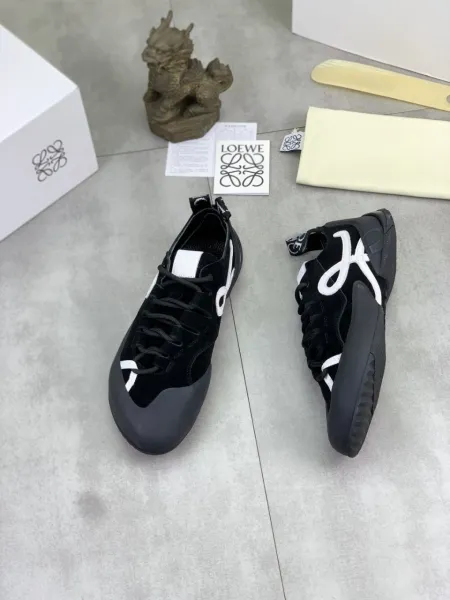 Loewe Puzzle Sneaker Black and White Sneakers - 10