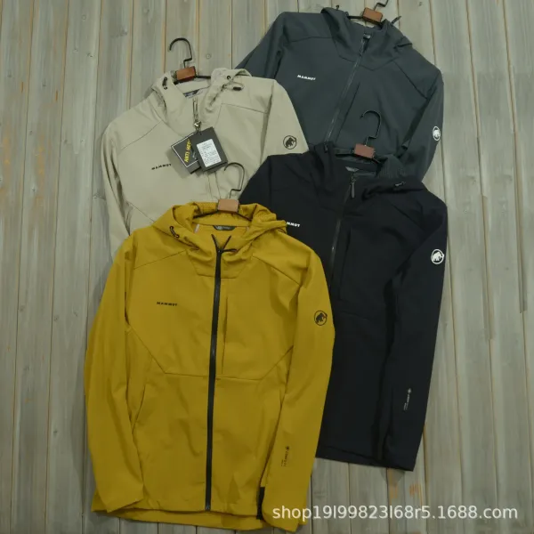 Design Mammut Eiger Nordwand Comfort Pro Jacket Beige Outerwear - 9
