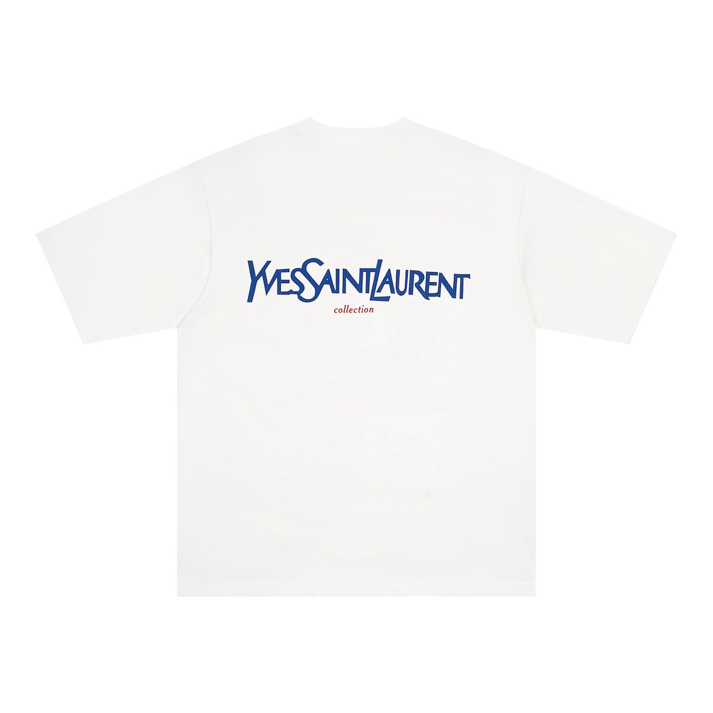Saint Laurent Monogram Logo Black T-Shirt - 5