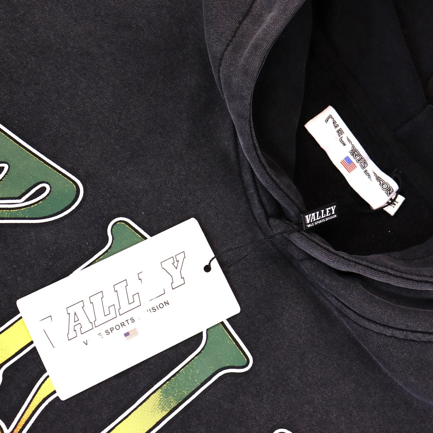 Design Jolly State Gradient Flame Hoodie Black - 8
