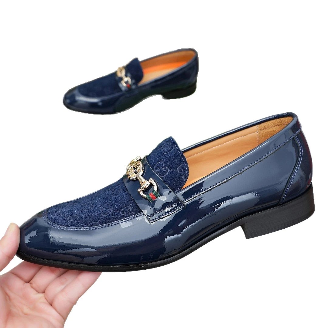 Gucci Horsebit Loafer Black Patent Leather Slip On