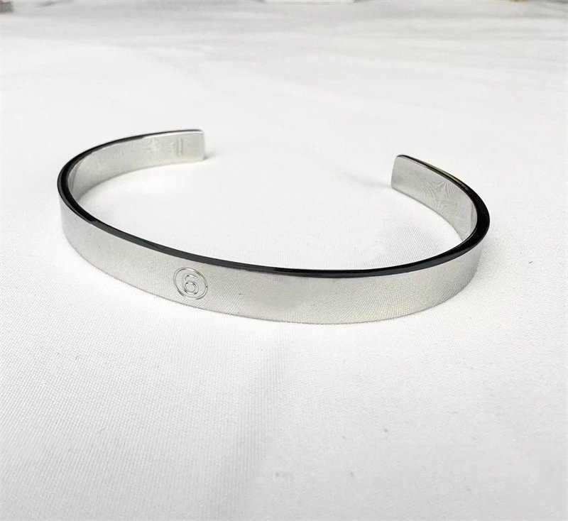 Cuff Bracelet Silver Metal Jewelry