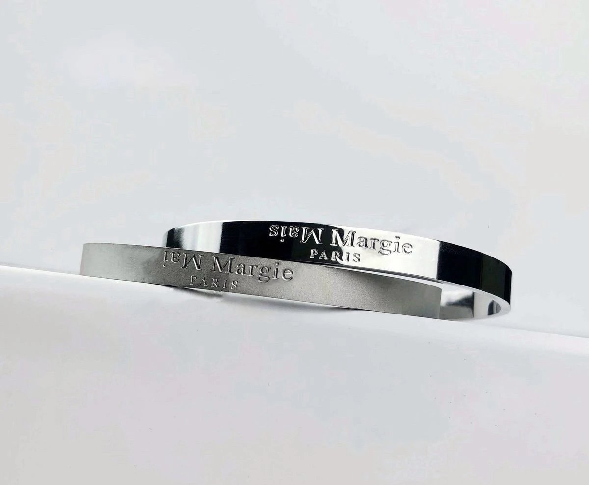 Design Cuff Bracelet Silver Metal Jewelry - 6
