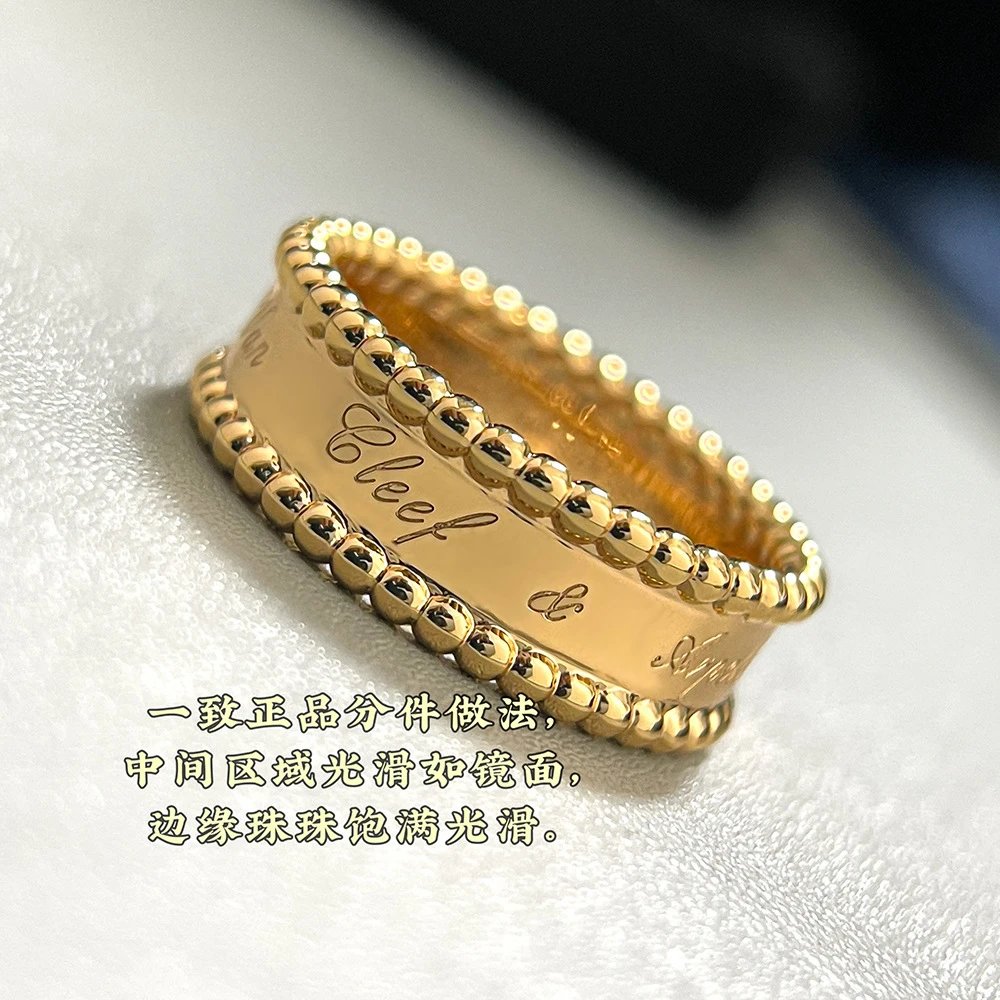 Design Beaded Pavé Band Ring Silver - 7