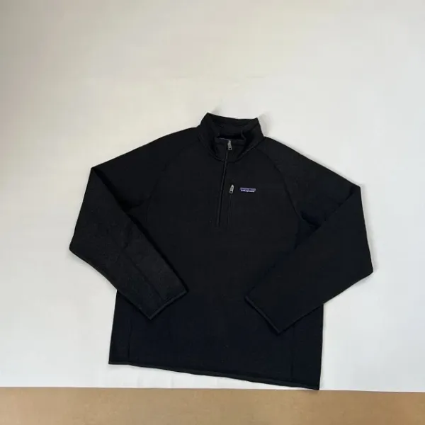 Patagonia Better Sweater Fleece 1 / 4-Zip Gray Outerwear - 30