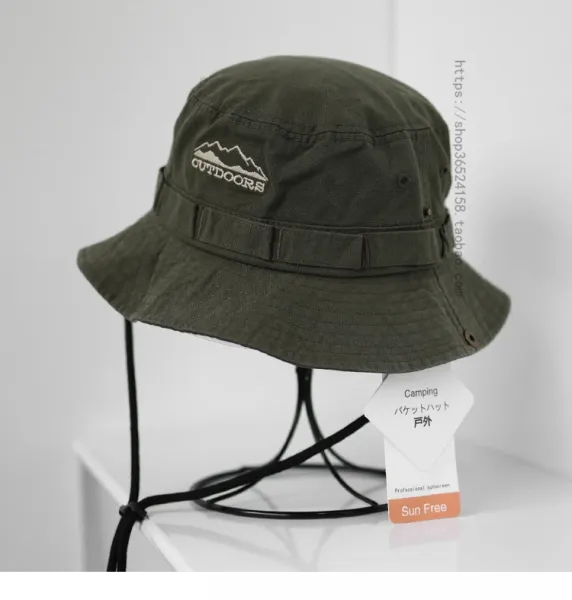 Design Outdoor Brand Bucket Hat Army Green Hats Bucket Hat - 22