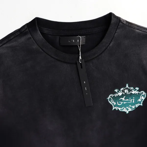 Amiri The Chateau Amiri California Washed Black T-Shirt - 2