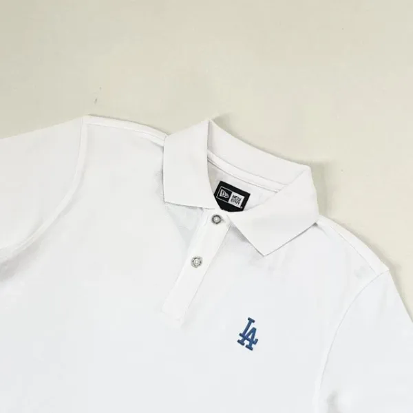 New Era MLB Team Polo Black / Gray / White Polo Tops Polo - 17
