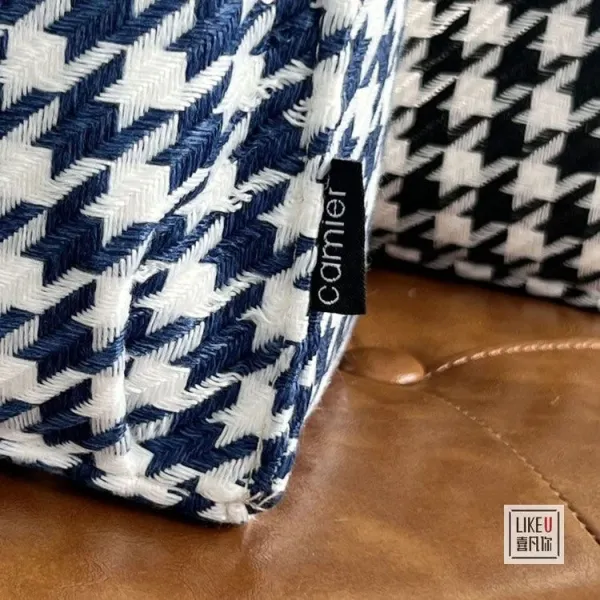 Design LIKEU Houndstooth Green Tote Bag - 16