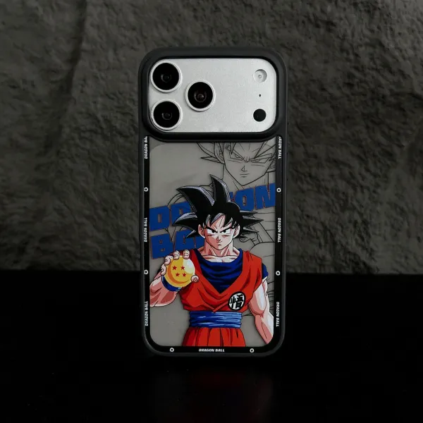 Design Dragon Ball Z Chibi Goku Phone Case Beige Phone Case - 5