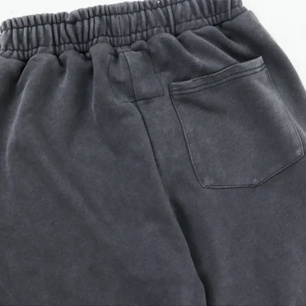 Design Wide-Leg Sweatpants Black - 17