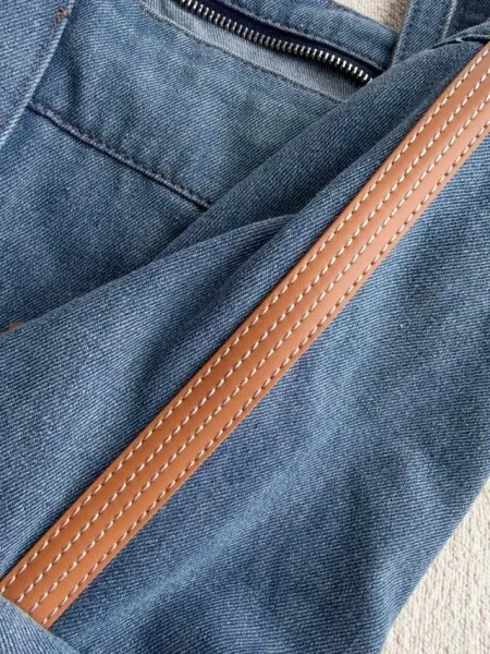 Polo Ralph Lauren Denim Tote Bag Blue - 32