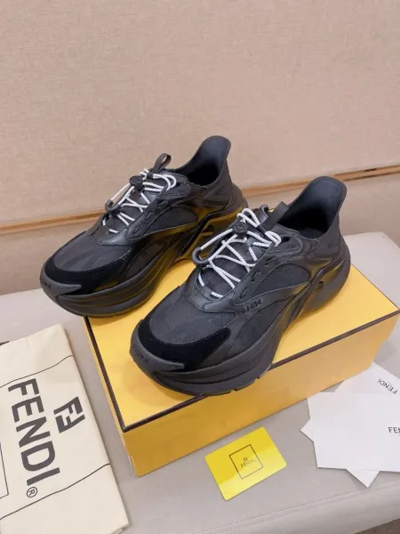 Fendi Fendigraphy White Chunky Sneakers - 5