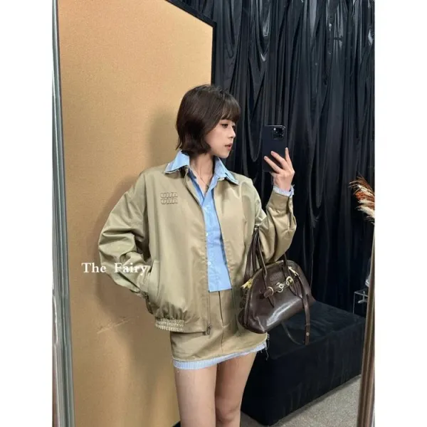 Maison Margiela Tabi Bomber Jacket Beige Outerwear - 8