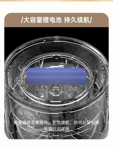 Design Multifunctional Desktop Circulating Clip Fan Purple Electronics - 22