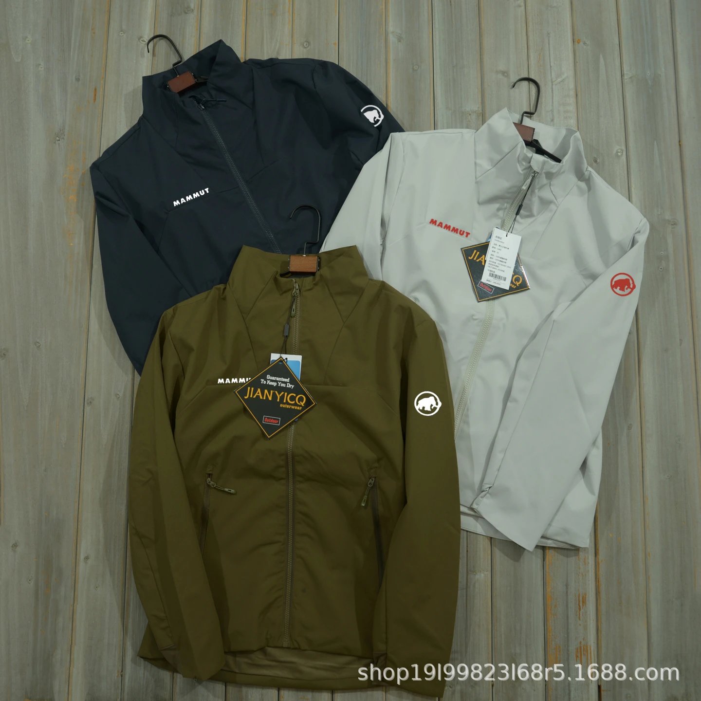 Design Mammut Nordwand Light Jacket White Outerwear - 3