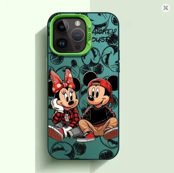 Design Disney Mickey and Minnie Streetwear Graphic Phone Case - 7