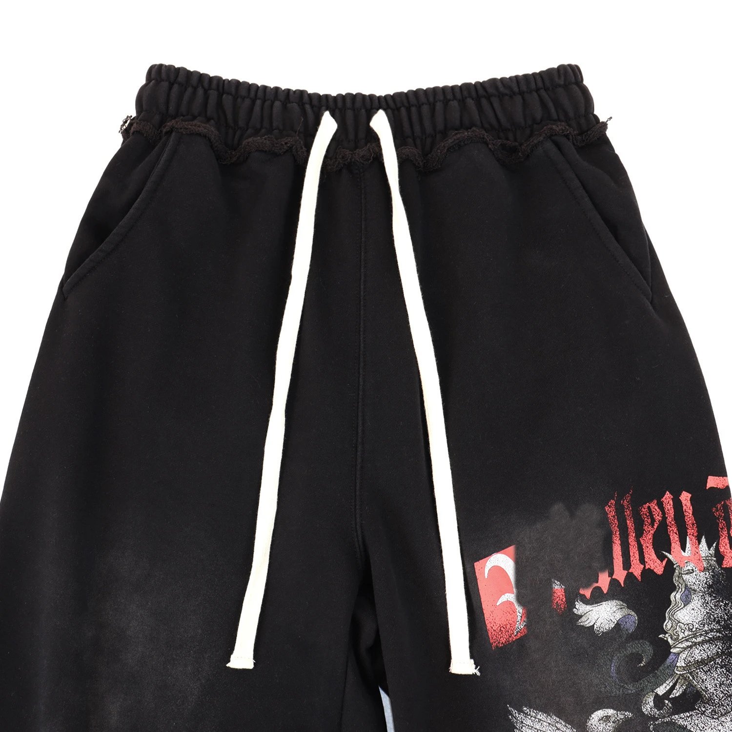 Hellstar Dreams Crest Hoodie and Sweatpants Set Black Washed - 16