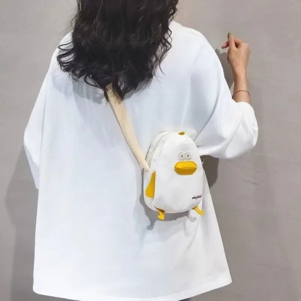 Design Fashiontoc Duck Mini Crossbody Bag Yellow Crossbody Bags - 7