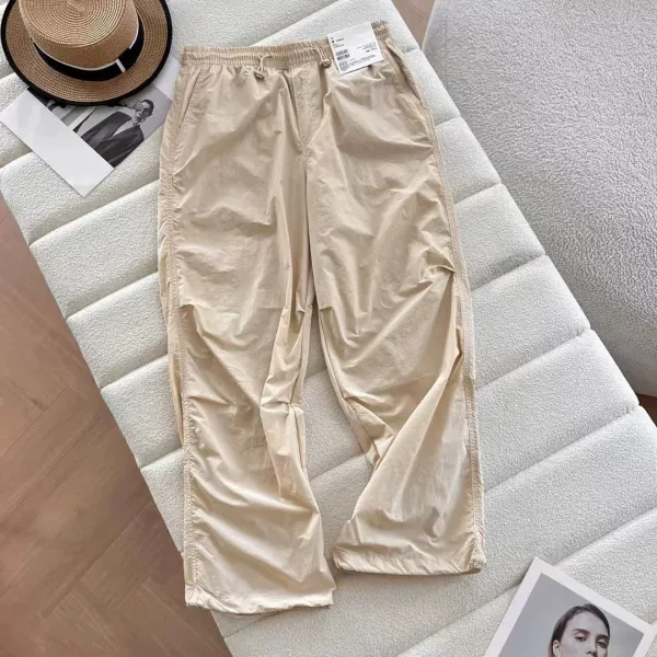 Design Cargo Pants Beige Utility Pants - 9