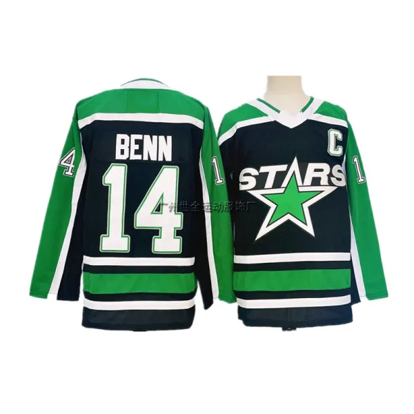 Dallas Stars Oettinger #29 Green Authentic Hockey Jersey - 2