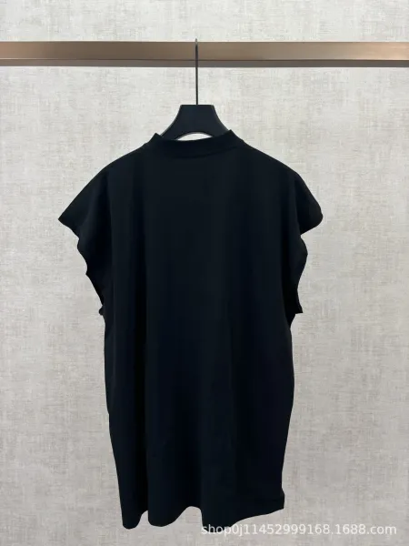 Balenciaga Surf Wave Graphic T-Shirt Black - 2