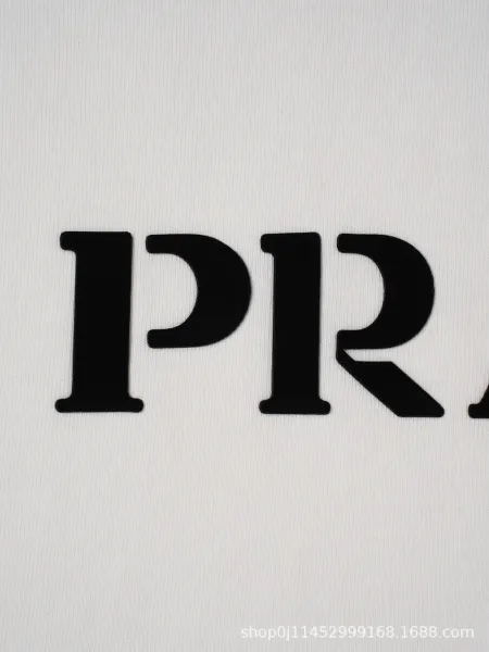 Prada Logo Print Black T-Shirt - 13