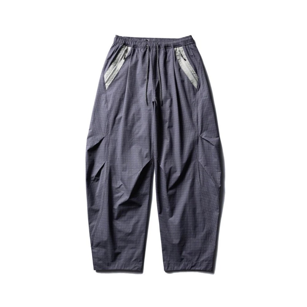 Design Utility Pants Navy with Purple Panel Accents - 37