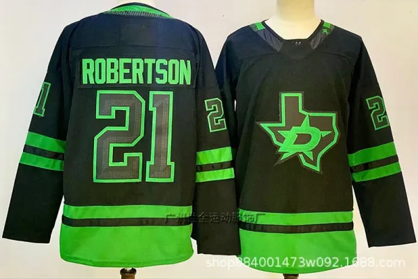 Dallas Stars Oettinger #29 Green Authentic Hockey Jersey - 6