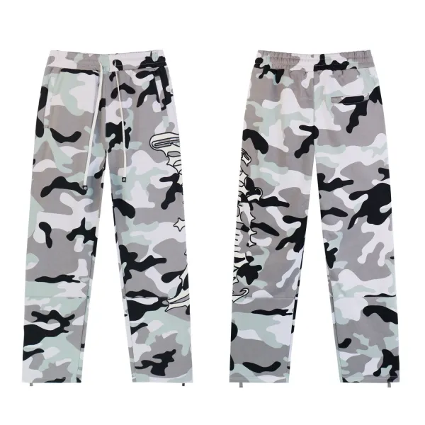 Design Camo Print Graphic Sweatpants Multicolor - 39