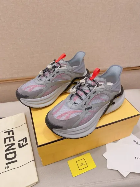 Fendi Fendigraphy White Chunky Sneakers - 4