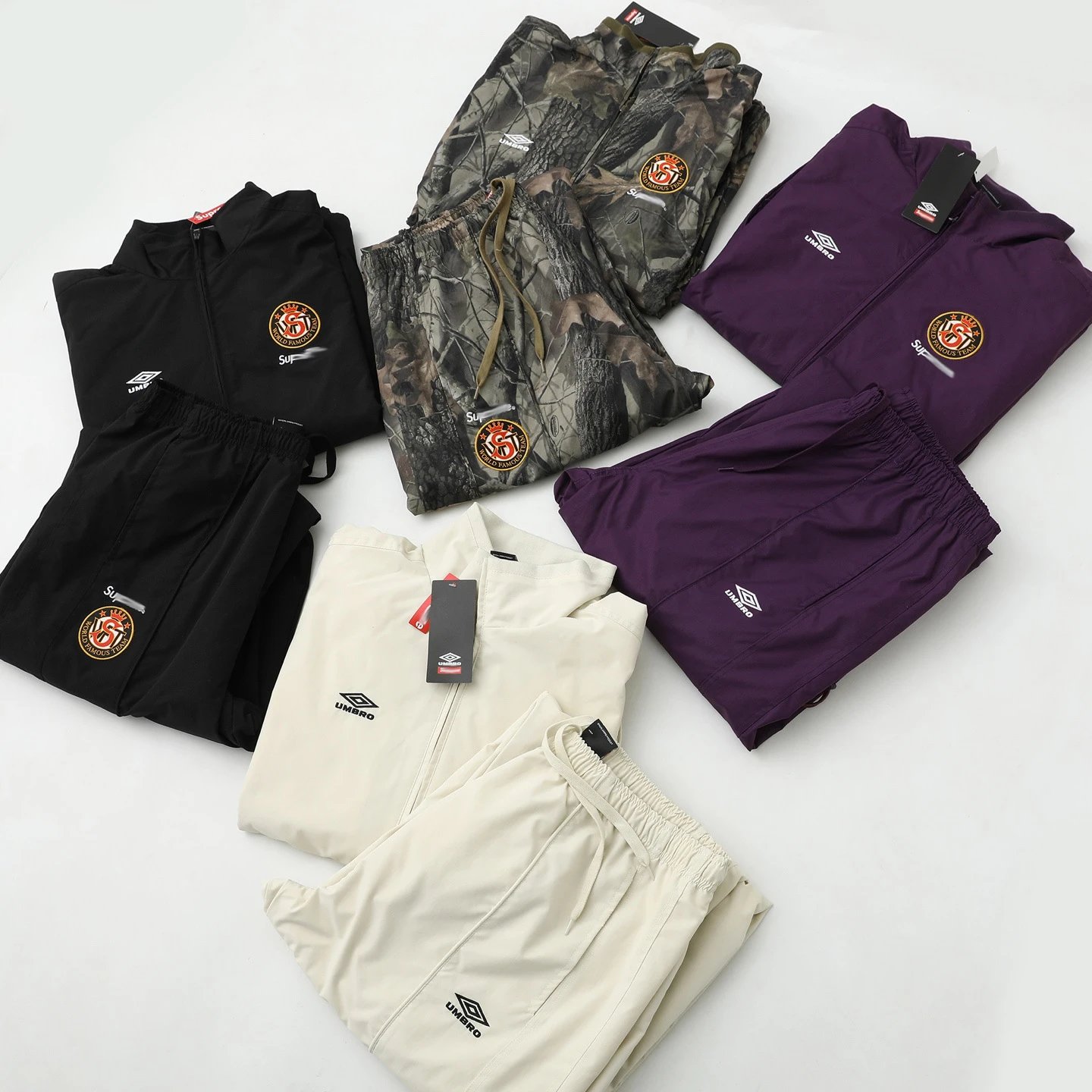 Umbro x Supreme Camo Fleece Jacket Outerwear Jacket - 9