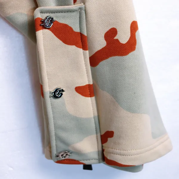 Design Camo Print Graphic Sweatpants Multicolor - 29