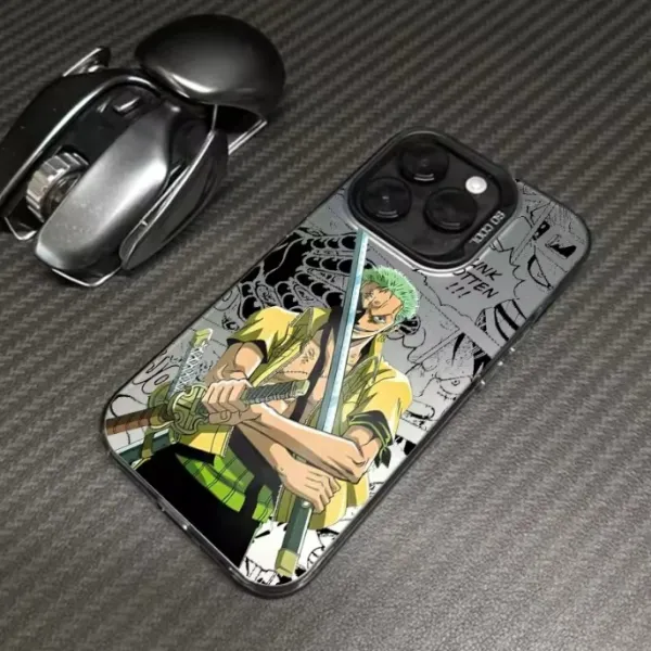 Design One Piece Luffy Manga Art Purple Phone Case - 7