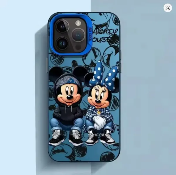 Design Disney Mickey and Minnie Streetwear Graphic Phone Case - 6