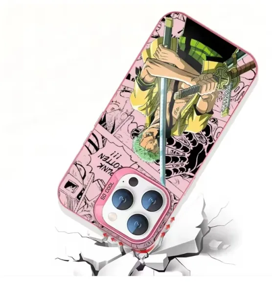 Design One Piece Luffy Manga Art Purple Phone Case - 12