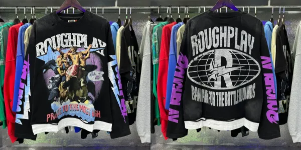 Design Roughplay Praise To The Most High Graphic Oversized T-Shirt Black T-Shirts - 1