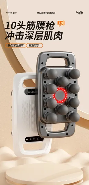 Design Portable Shiatsu Massager White Electronics - 22