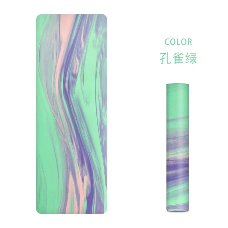 Design Marble Purple Yoga Mat Activewear - 17