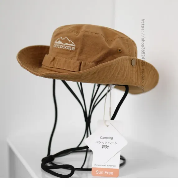 Design Outdoor Brand Bucket Hat Army Green Hats Bucket Hat - 4