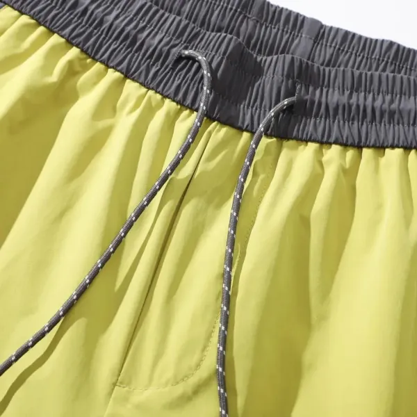 Design Outorave E.D.Q. Quick-Dry Performance Shorts Lime Green Shorts - 18
