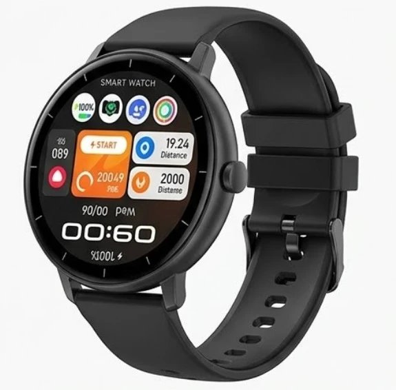 Design Smartwatch Black Fitness Tracker