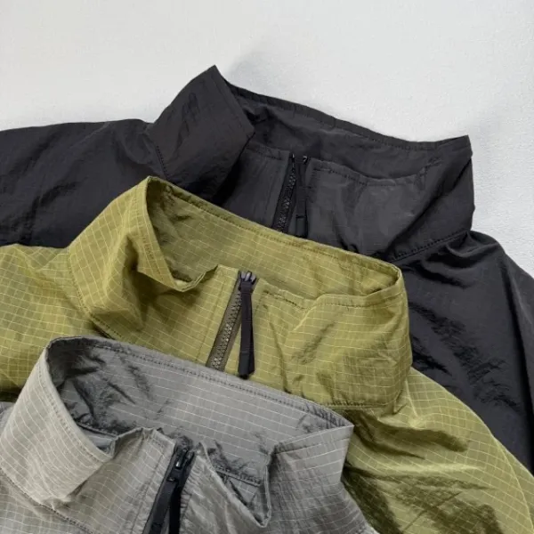 Design Goldwin Grid Tech Vest Olive Green Vest Outerwear.vest - 31